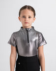 Moá Mae kids base layer short sleeve metallic
