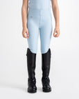 Moá Mae kids horse riding leggings icy blue