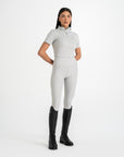 Moá Mae women horse riding set light grey