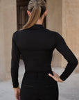 Jovina Training Top Long Sleeve - Black