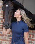NEW - Jovina Training Top - Navy