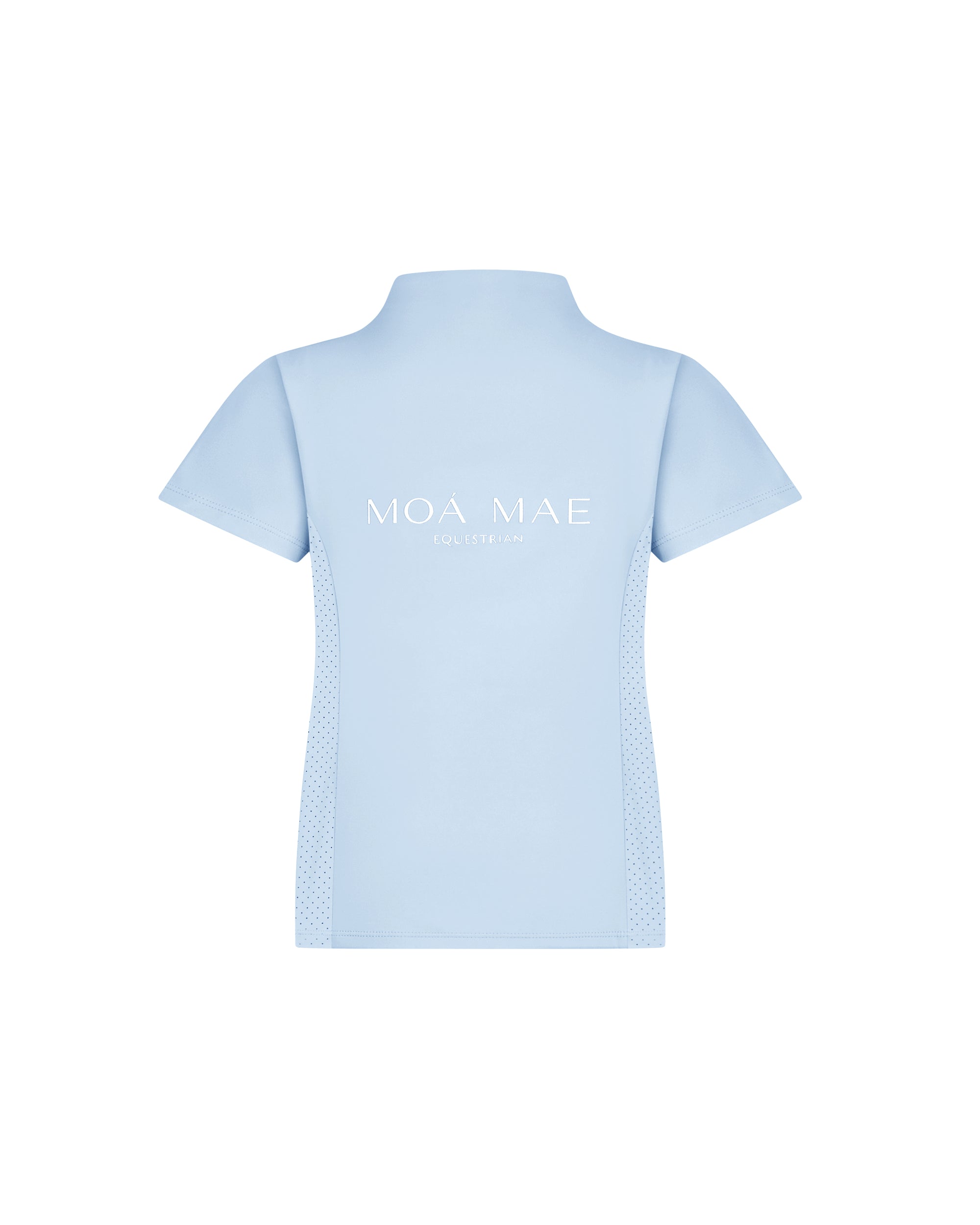 Moa Mae Kids Base Layer Icy Blue Back
