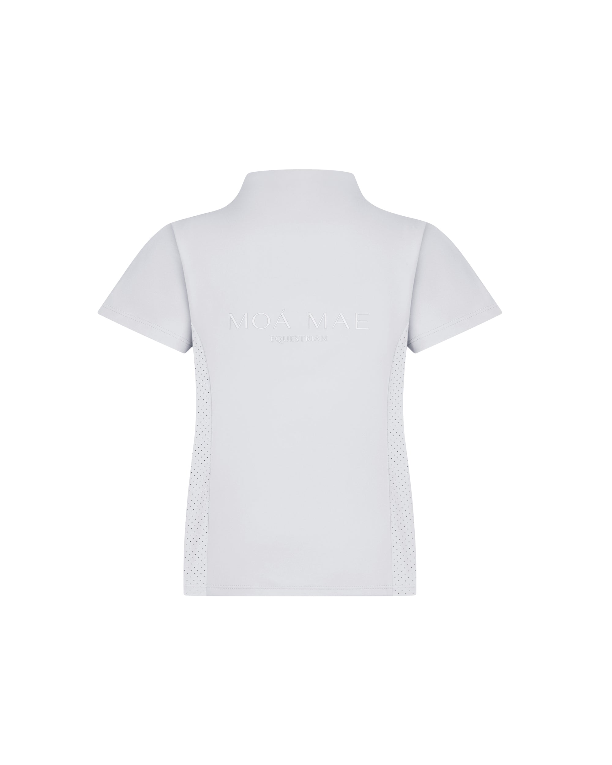 Moa Mae Kids Base Layer Light Grey Back