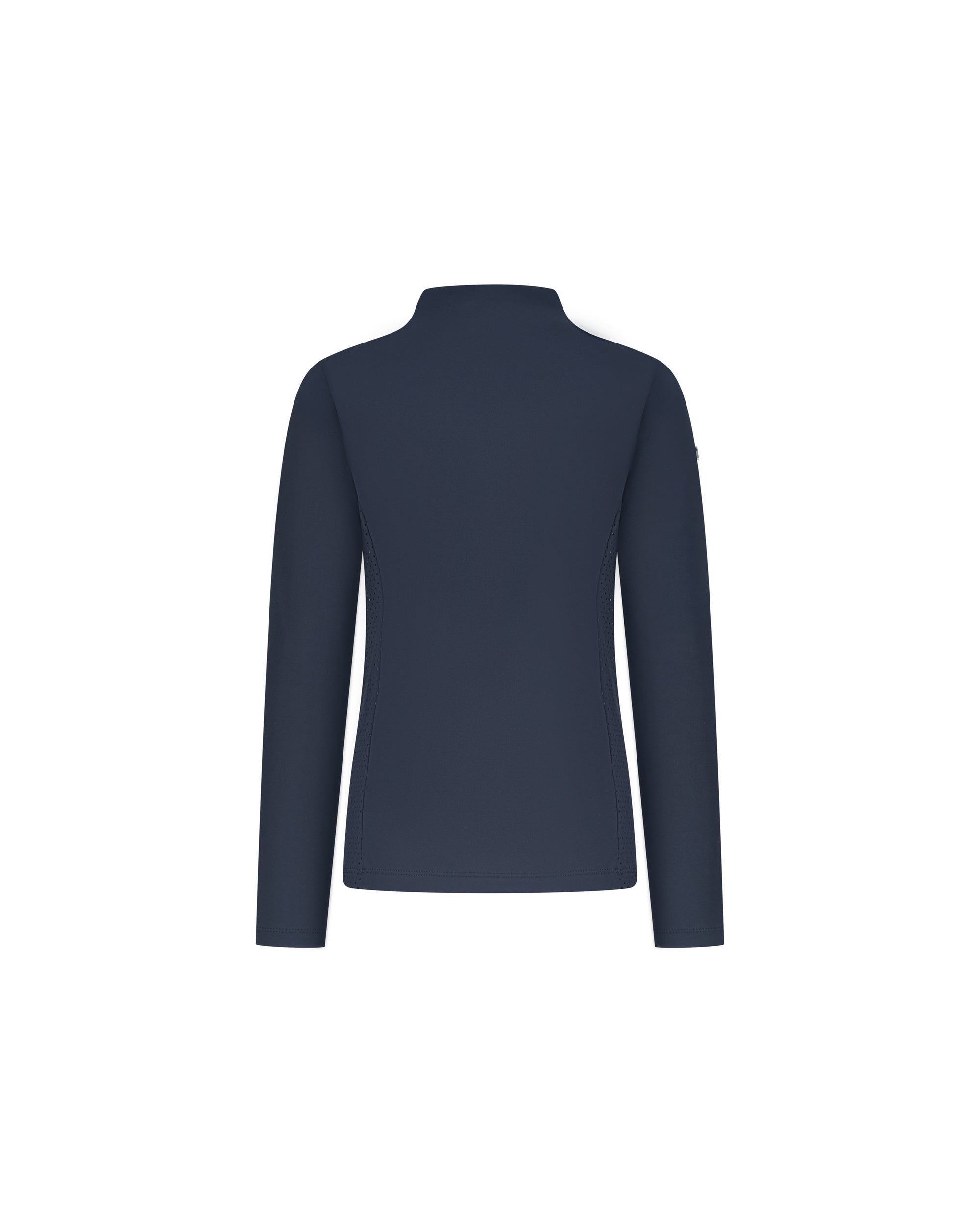 Moa Mae Kids Base Layer Navy Long Sleeve Back