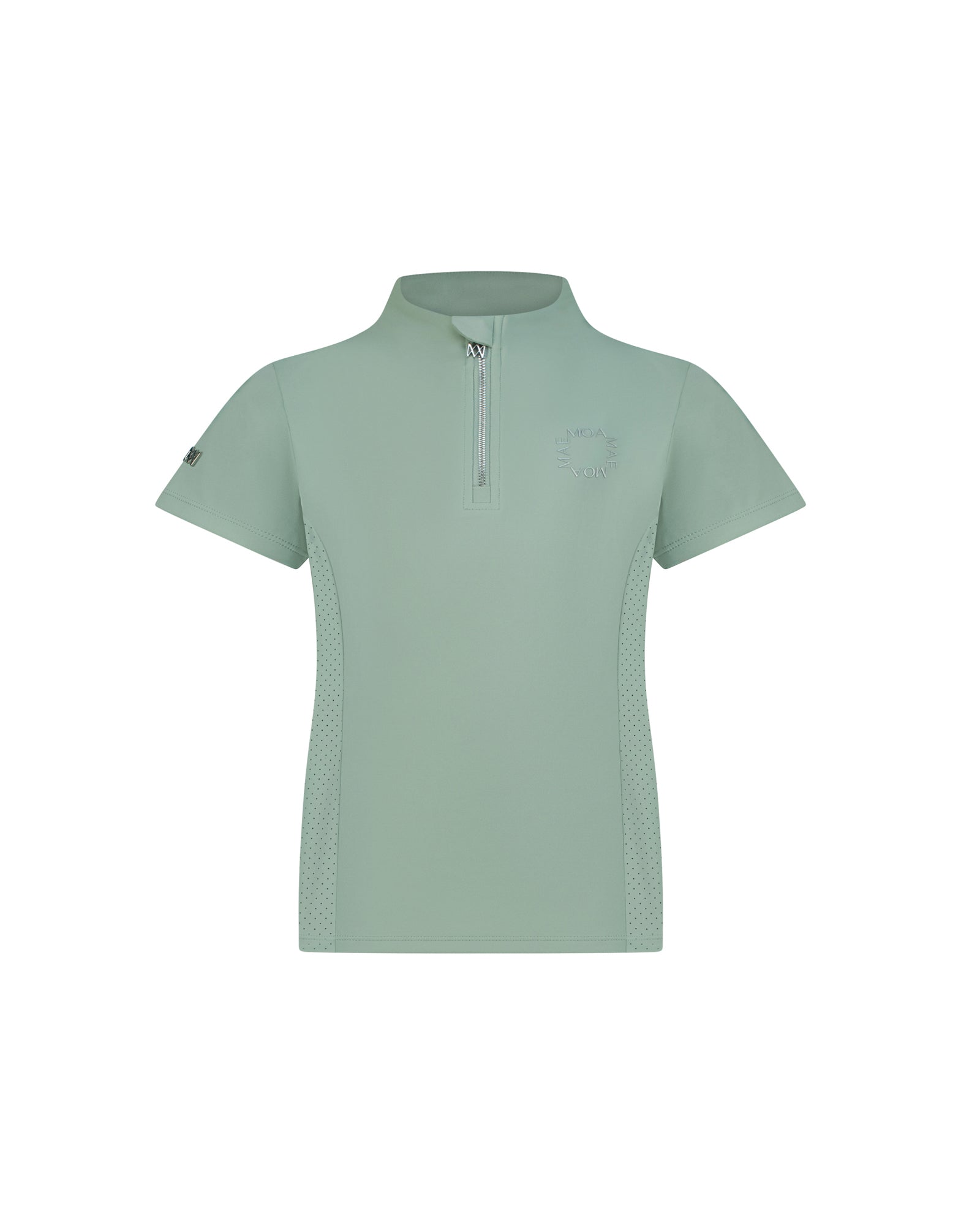 Moa Mae Kids Base Layer Pistachio Front