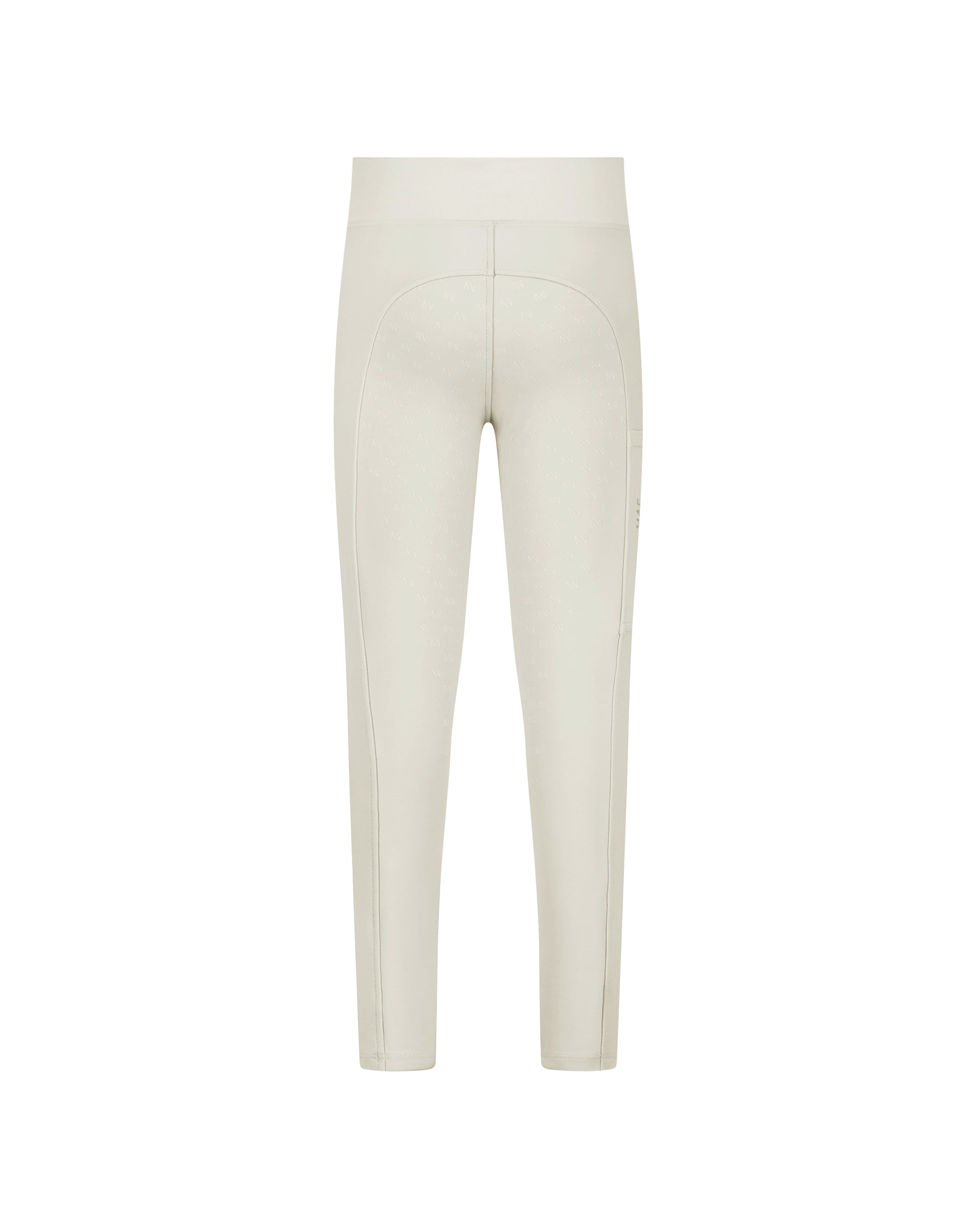 Moa Mae Kids Riding Leggings Stone Back