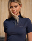Women Base Layer Short Sleeve - Navy