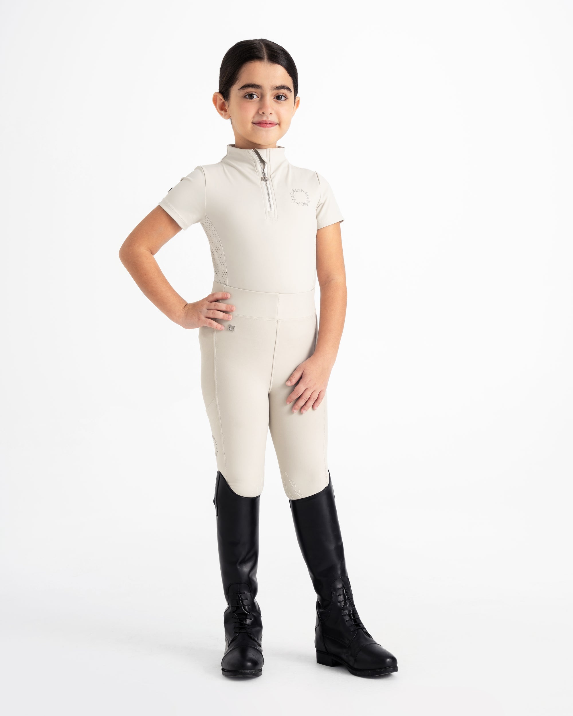 Moá Mae kids horse riding full set stone