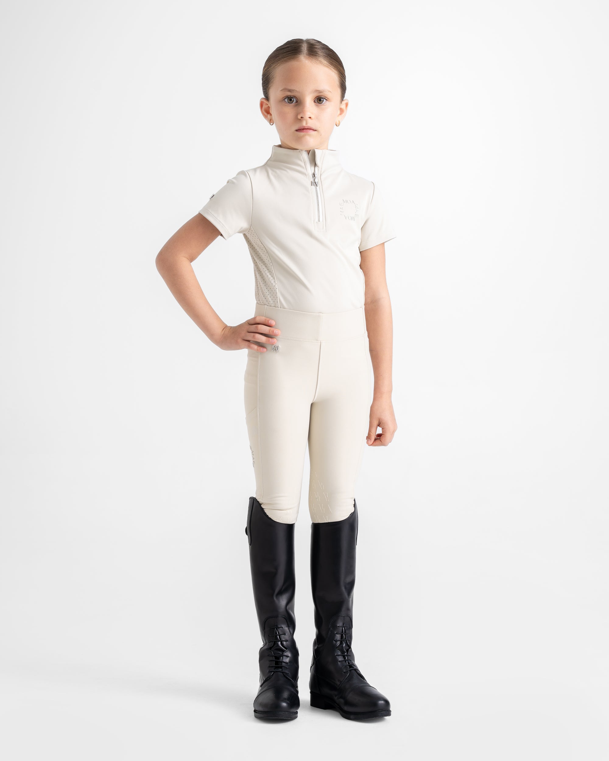 Moá Mae kids horse riding full set stone
