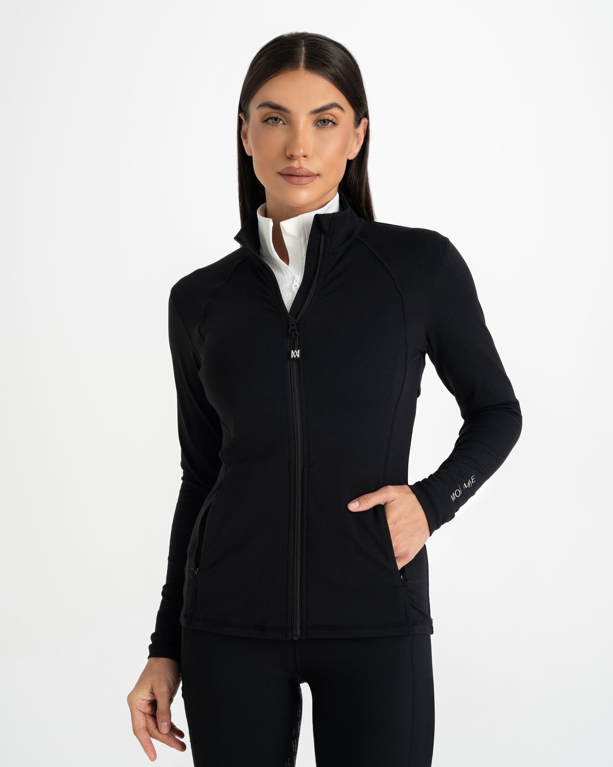Moá Mae women activewear jacket black