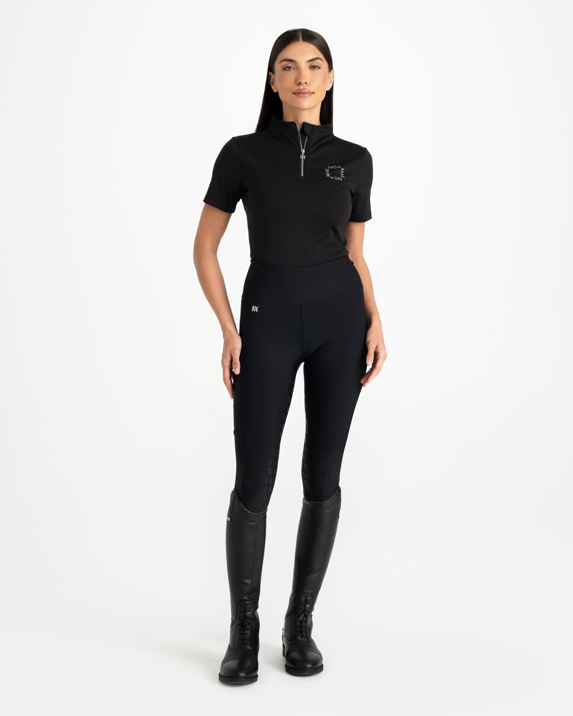Moá Mae women horse riding set black